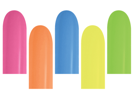 260 Sempertex Neon Assortment Latex Balloon 100ct – Toy World Inc