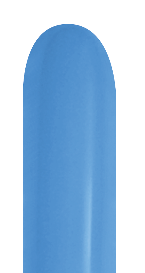 260 Sempertex Neon Blue Latex Balloon 50ct