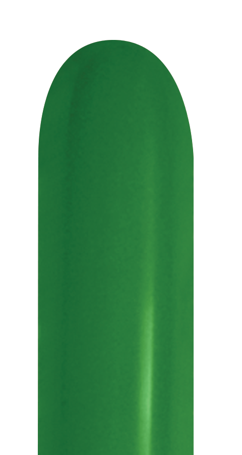 260 Sempertex Metallic Green Latex Balloon 50ct