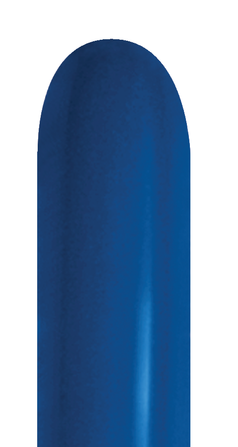 260 Sempertex Metallic Blue Latex Balloon 50ct