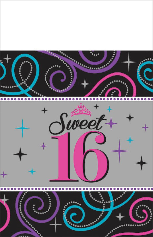 Mantel Celebración Sweet 16 54x102