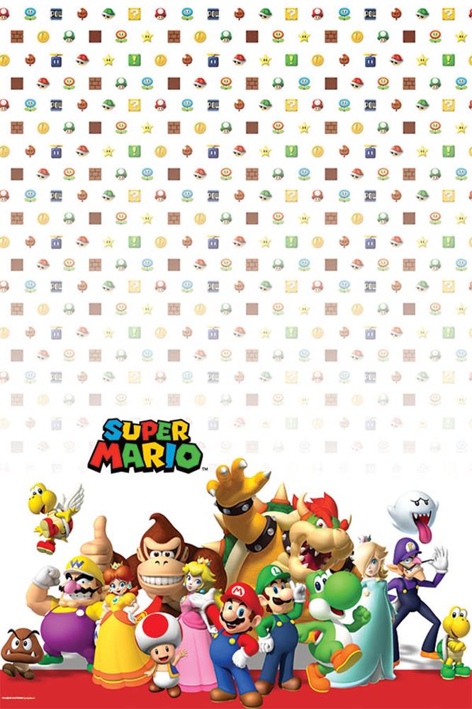 Super Mario Tablecover 54x96