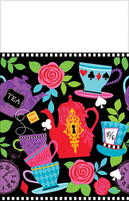 Mad Tea Party Tablecover 104x54