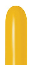 260 Sempertex Deluxe Honey Yellow Latex Balloon 50ct