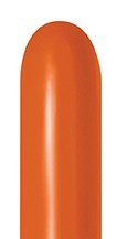260 Sempertex Deluxe Sunset Orange Latex Balloon 50ct