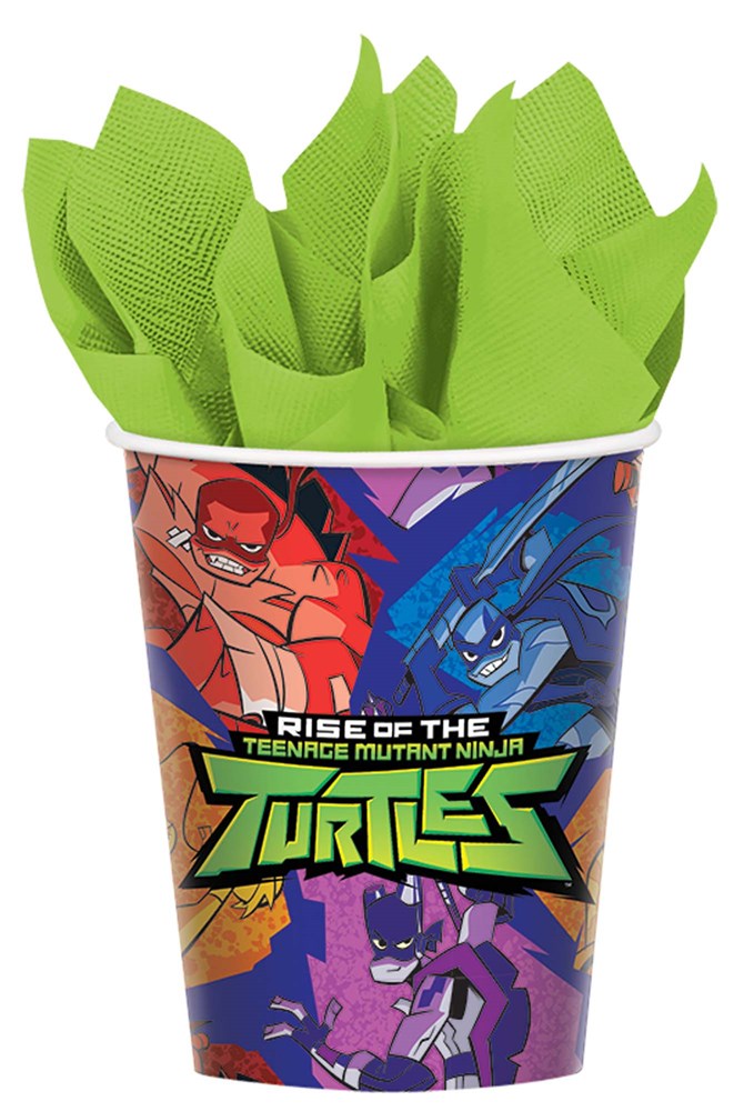 Rise of The Teenage Mutant Ninja Turtles Cup 9oz