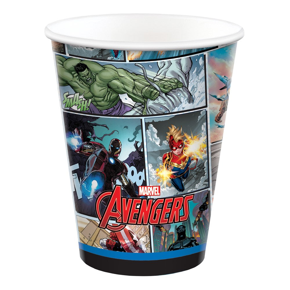 Marvel Powers Unite Cups 9oz 8ct