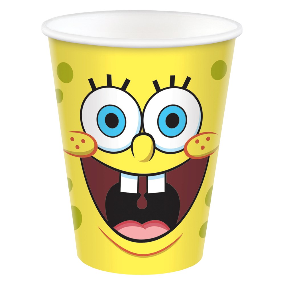 SpongeBob Squarepants 9oz cups