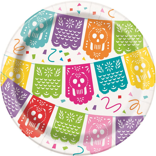 Mexican Fiesta Plate (S) 8ct