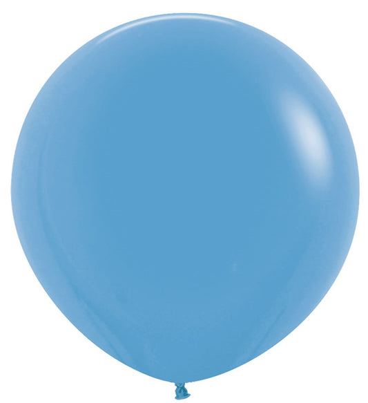 24 inch Sempertex Fashion Blue Latex Balloons 10ct