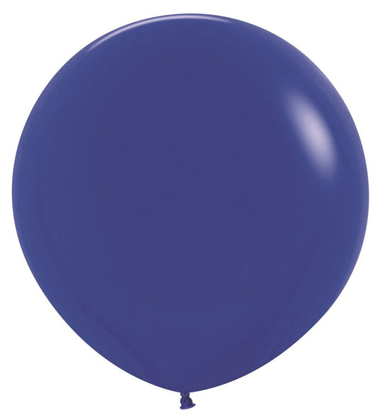 Globos de látex Sempertex Fashion azul real de 24 pulgadas, 10 unidades