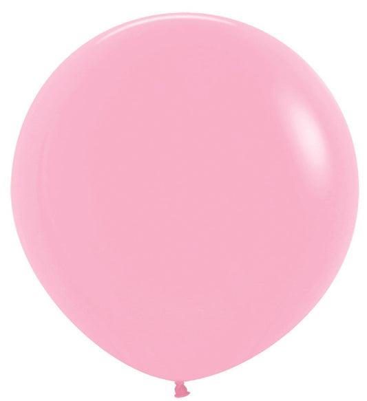 24 inch Sempertex Fashion Bubblegum Pink Latex Balloons 10ct