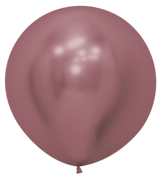 Globos de látex rosa Sempertex Reflex de 24 pulgadas, 10 unidades