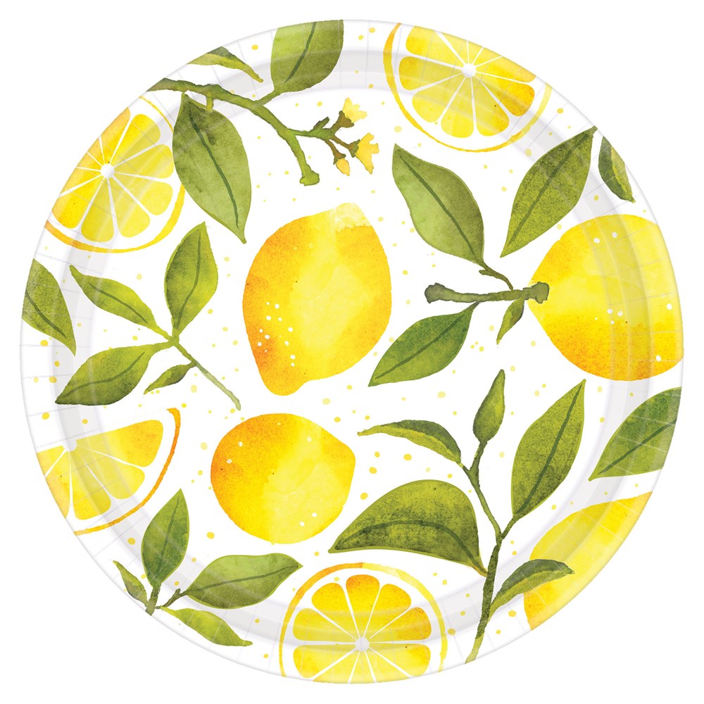 Lemons Plate (XL) 8ct