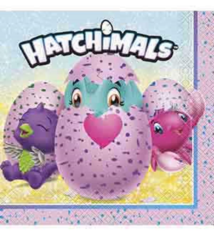 Hatchimals Napkin (L) 16ct