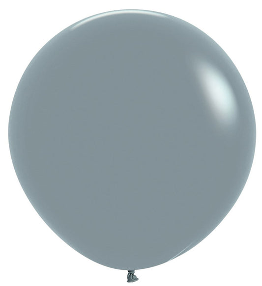 24 inch Sempertex Pastel Dusk Blue Latex Balloons 10ct
