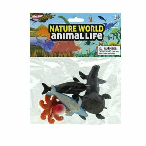 5pcs Baby Ocean Animal - Toy World Inc