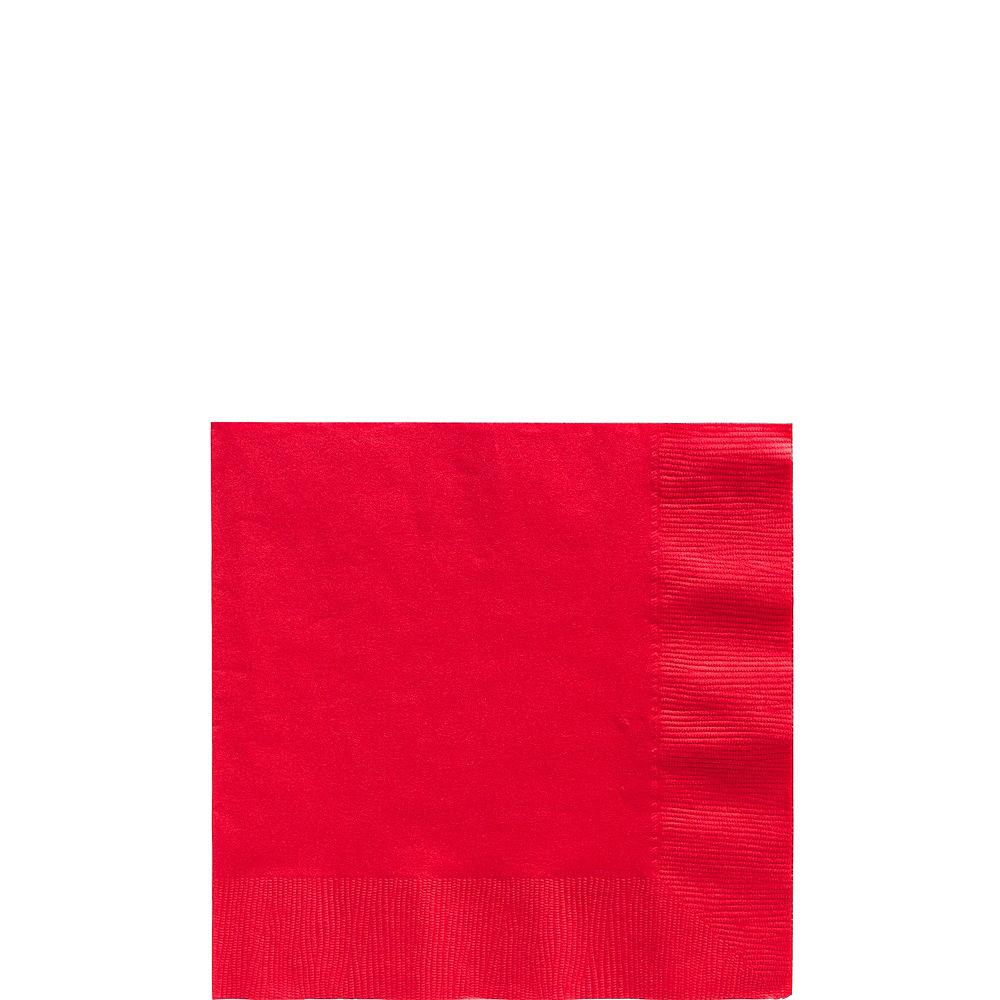 Red Napkin (S) 2 Ply 125ct