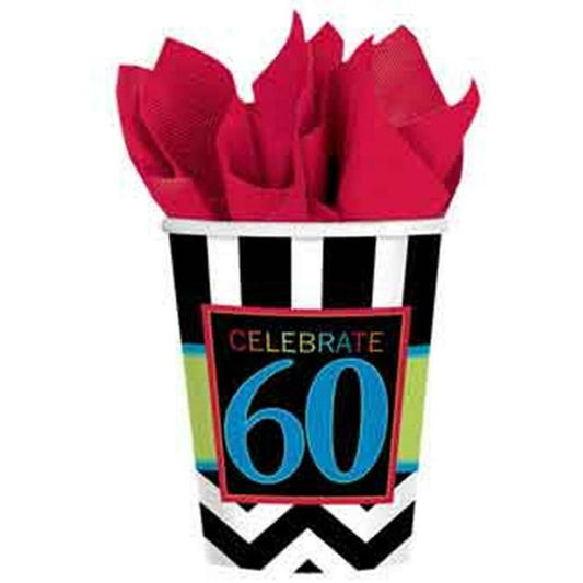 60th Celebration Cup 9oz - Toy World Inc