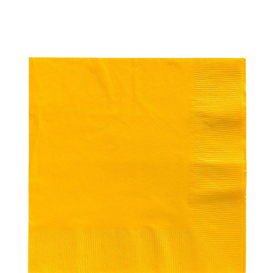 Sunshine Yellow Napkin (L) 125ct