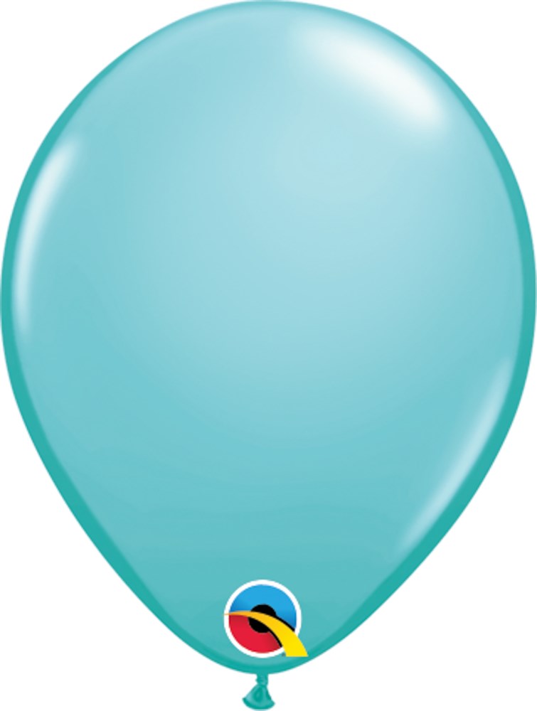 5 inch Qualatex Caribbean Blue Latex Balloons 100ct