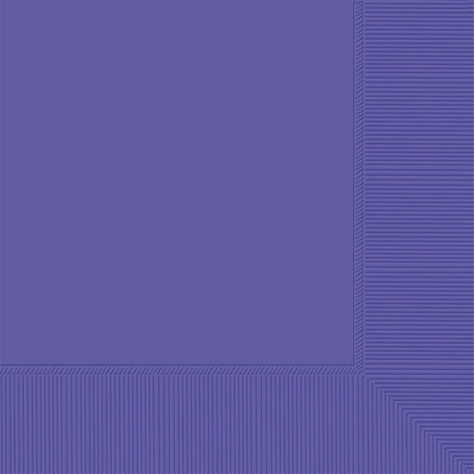 Nueva Servilleta Púrpura (L) 50ct