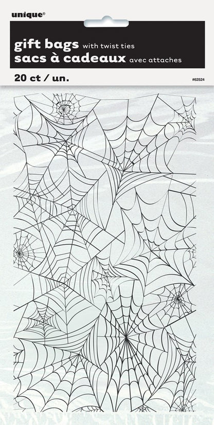 Spider Web Cello Bag 5in x 9in 20ct