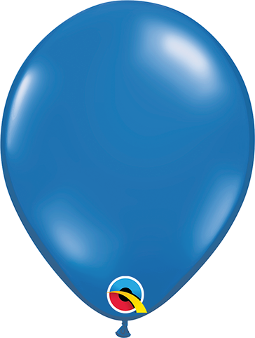 5 inch Qualatex Sapphire Blue Latex Balloons 100ct