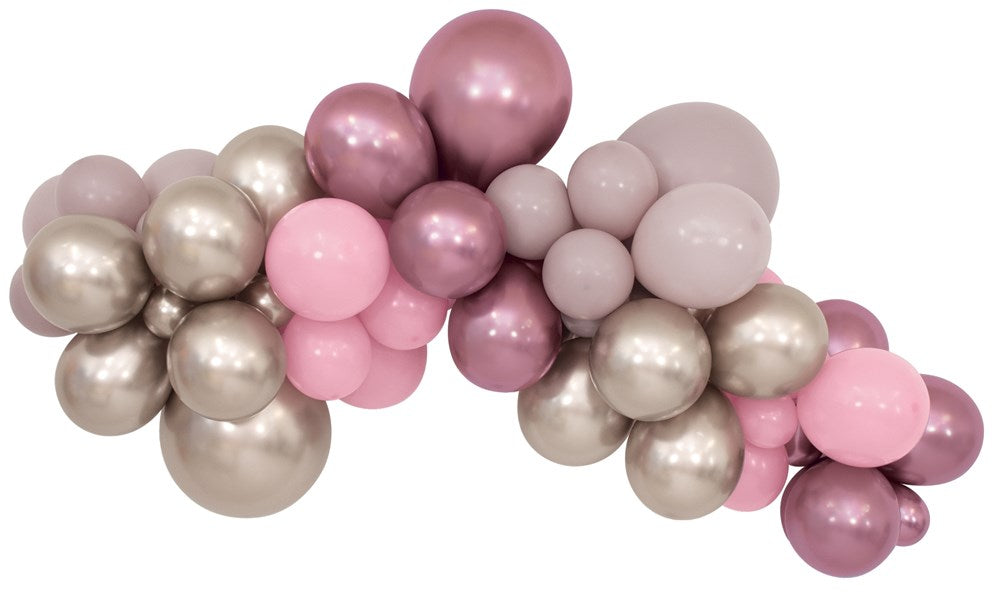 Sempertex Sparkling Pink Latex Balloon Garland Kit