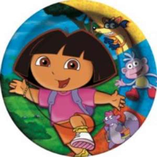 Dora and Friends Plate (L) 8ct