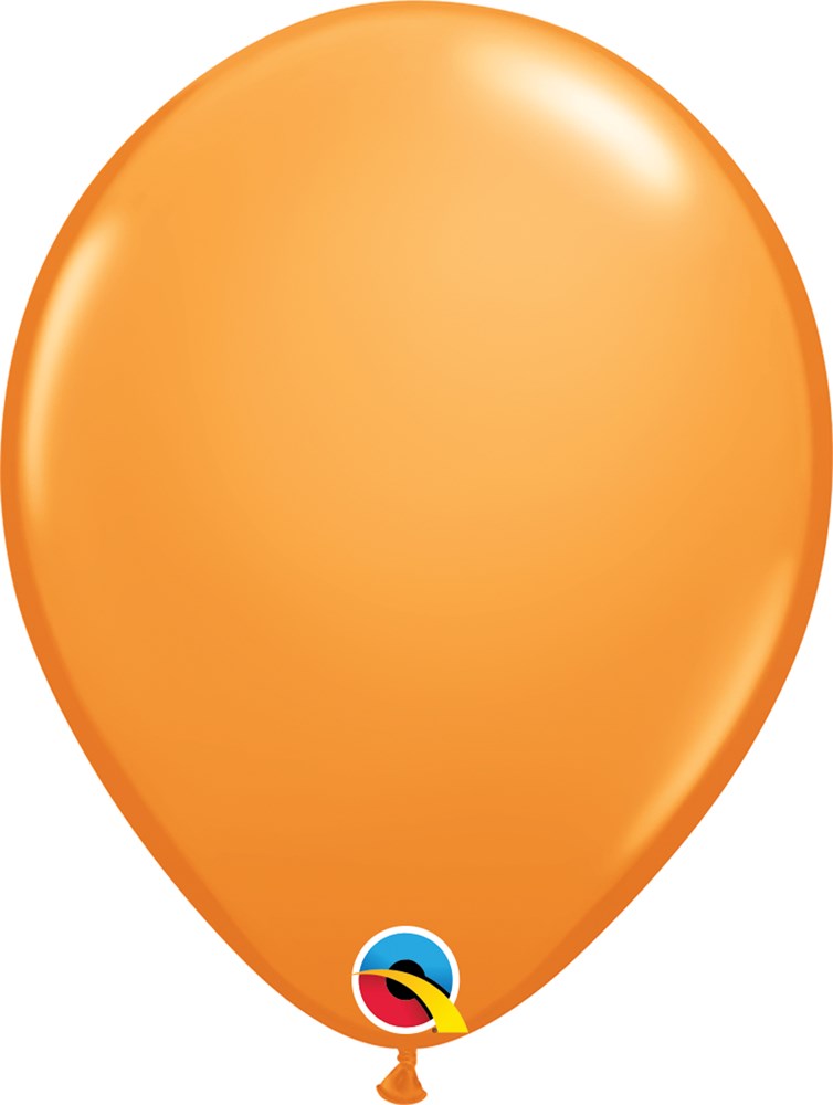 11 inch Qualatex Orange Latex Balloons 100ct