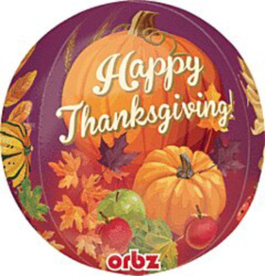 Happy Thanksgiving 16in ORBZ