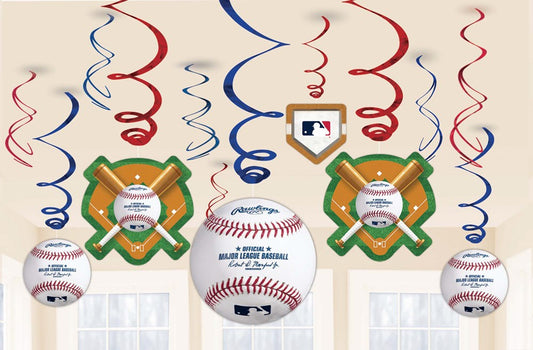 MLB Rawlings Deco Swirls 12ct