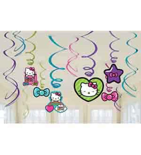 Paquete de espirales arcoíris de Hello Kitty