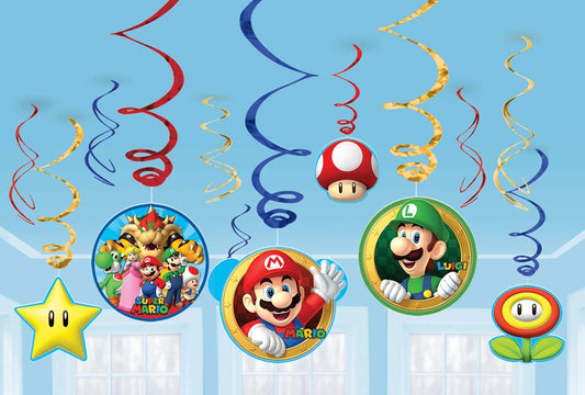 Super Mario Swirl 12ct