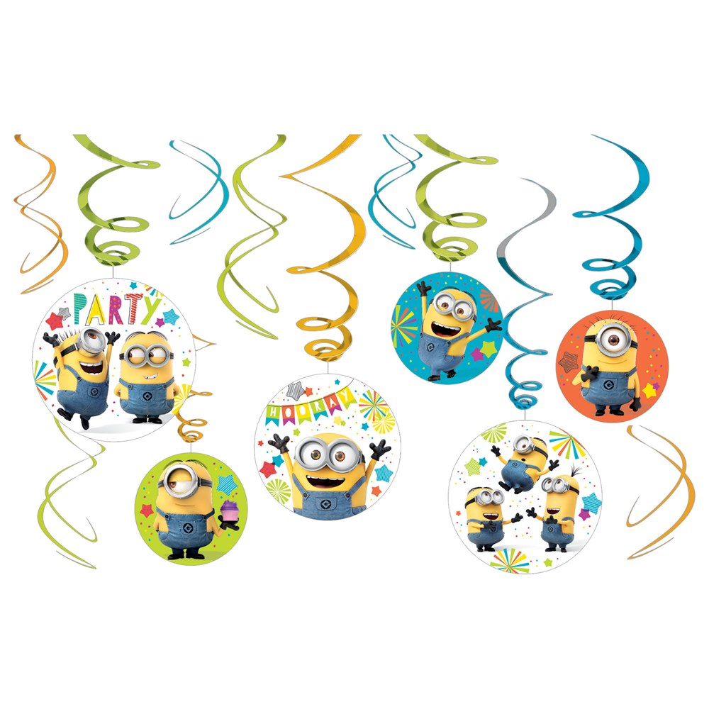 Despicable Me Swirls 12ct