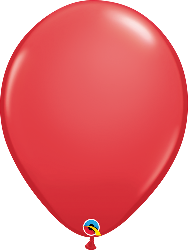 16in Red Qualatex Latex Balloons 50ct