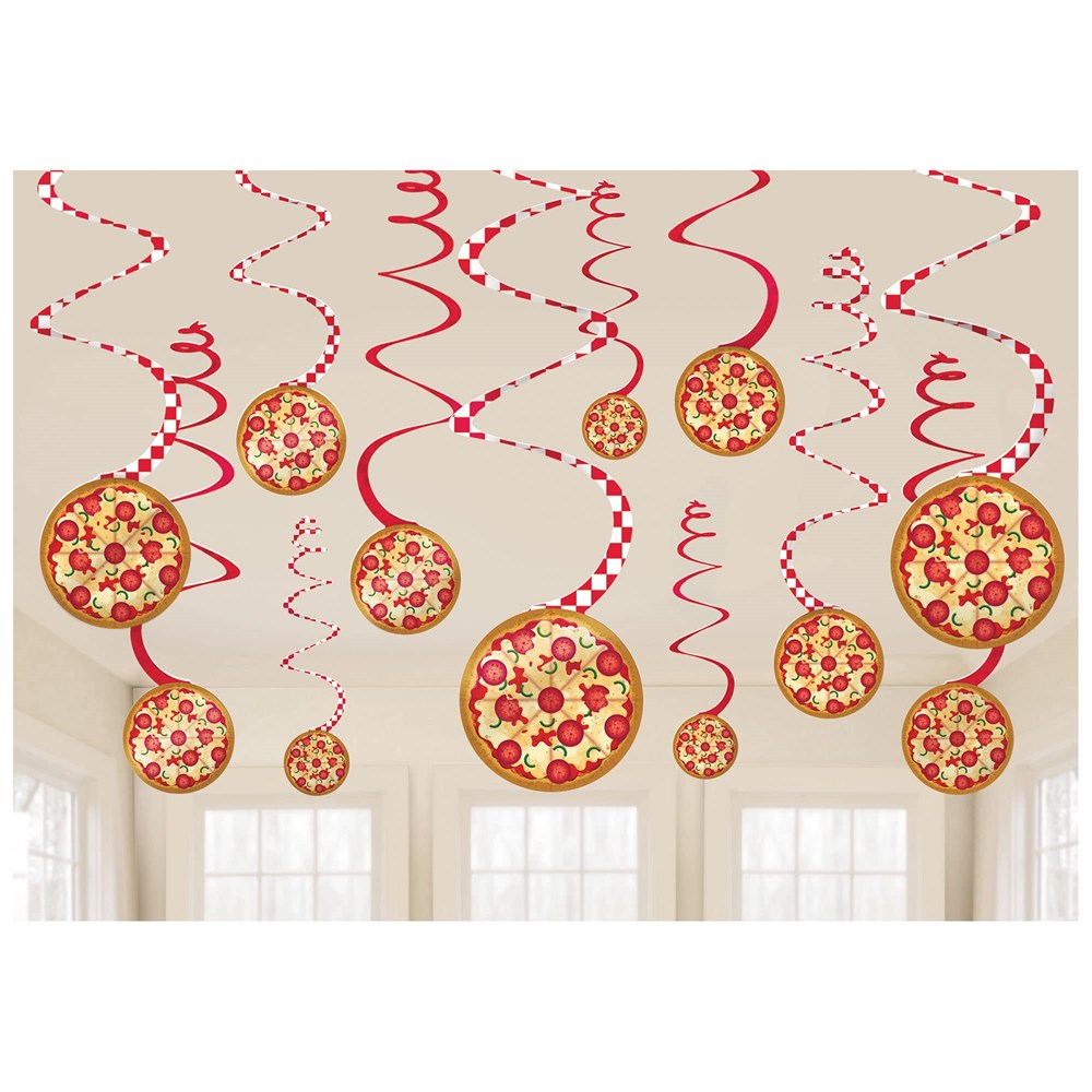 Pizza Party Swirl 12ct