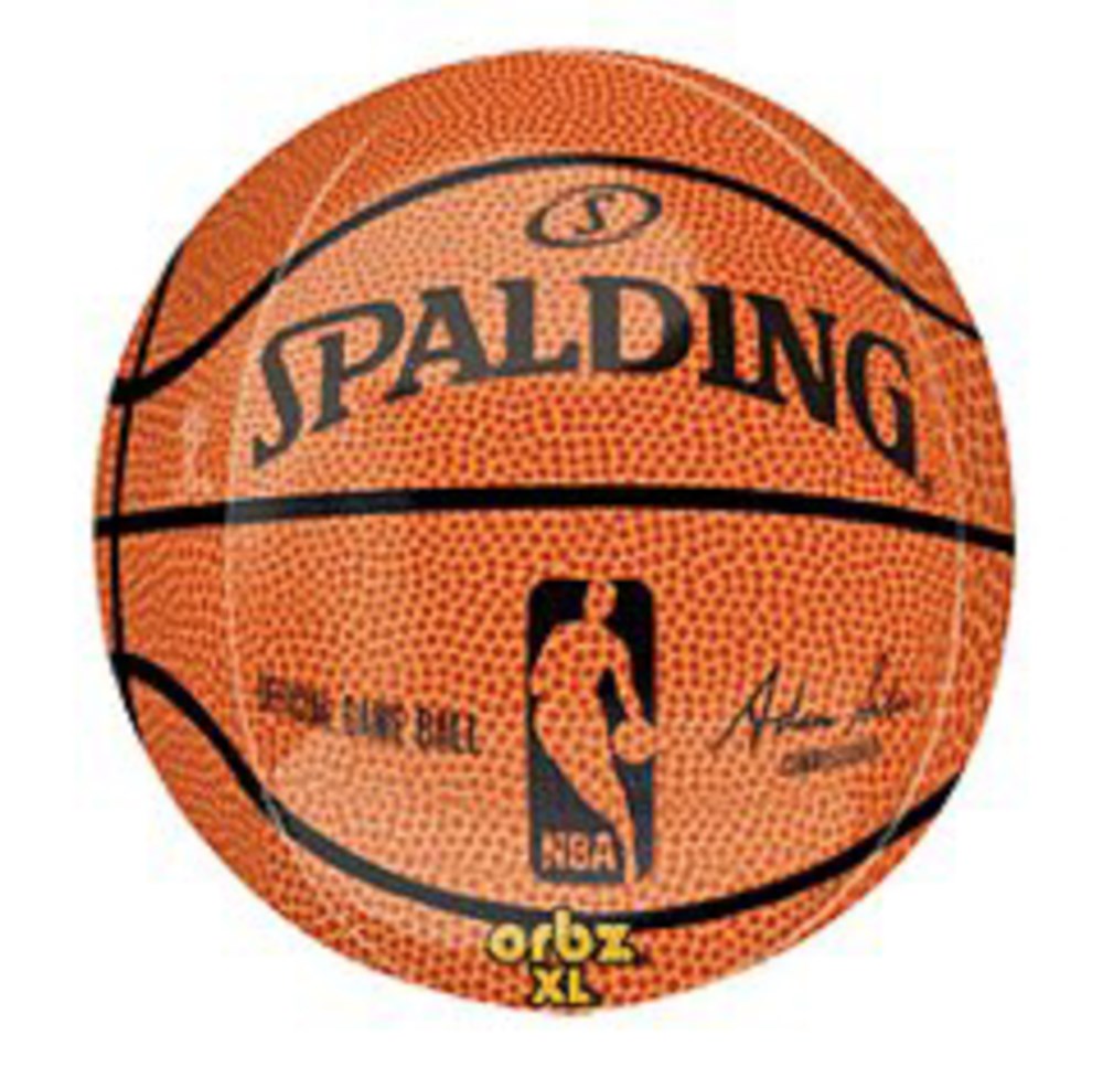 Anagram NBA Spalding Basketball 16in Orbz