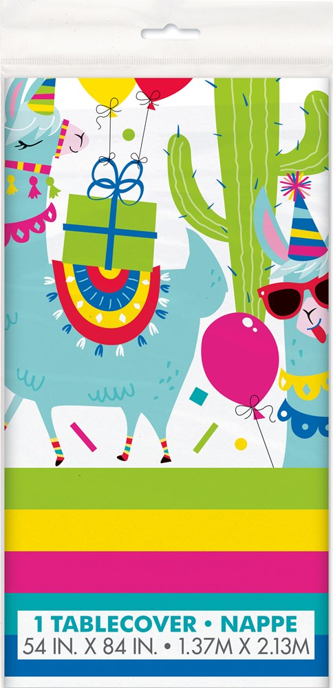 Llama Birthday Tablecover 54x84