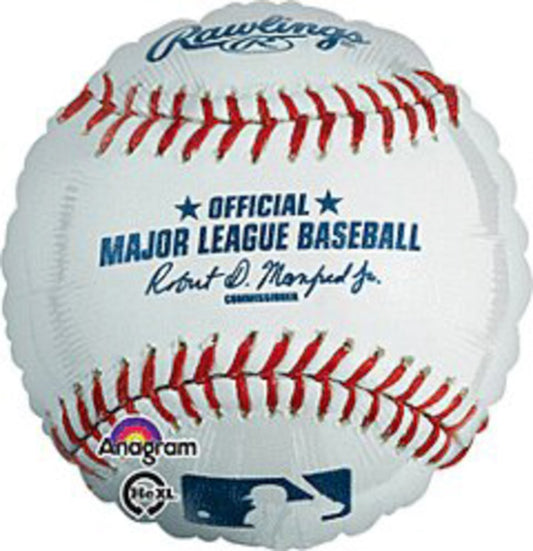 Anagram Rawling Baseball 17in Foil Balloon