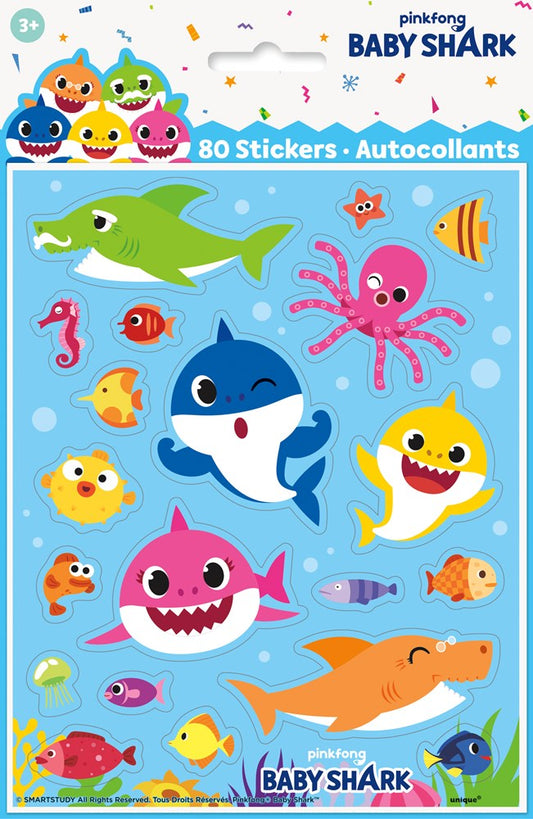 4 Baby Shark Sticker