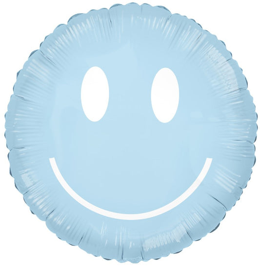 Tuftex 30in Friendly Smile Sea Glass Foil Balloon 1ct