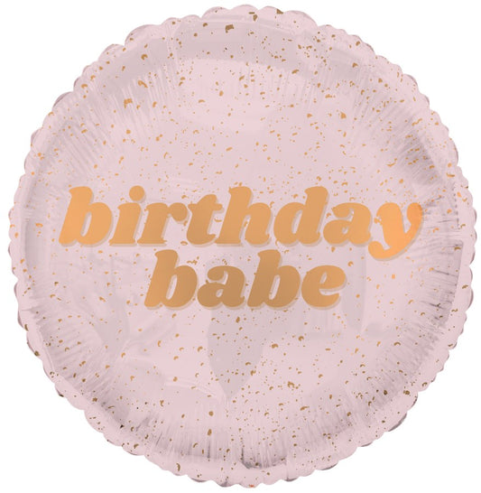 Tuftex 24k cumpleaños bebé globo de aluminio de 18 pulgadas