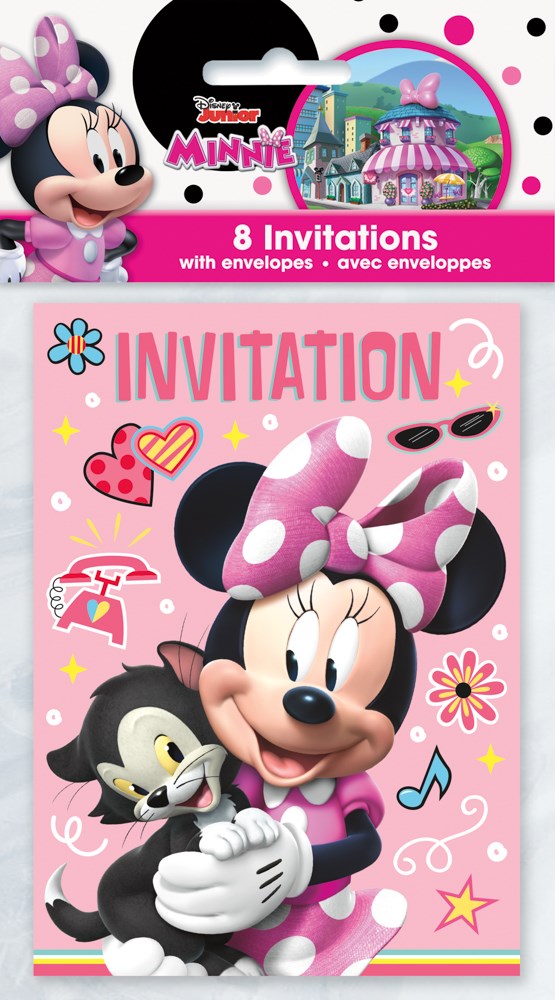 8 invitaciones icónicas de Minnie