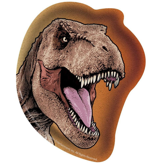 7in Shape Plate Jurassic Wild 8ct - Toy World Inc