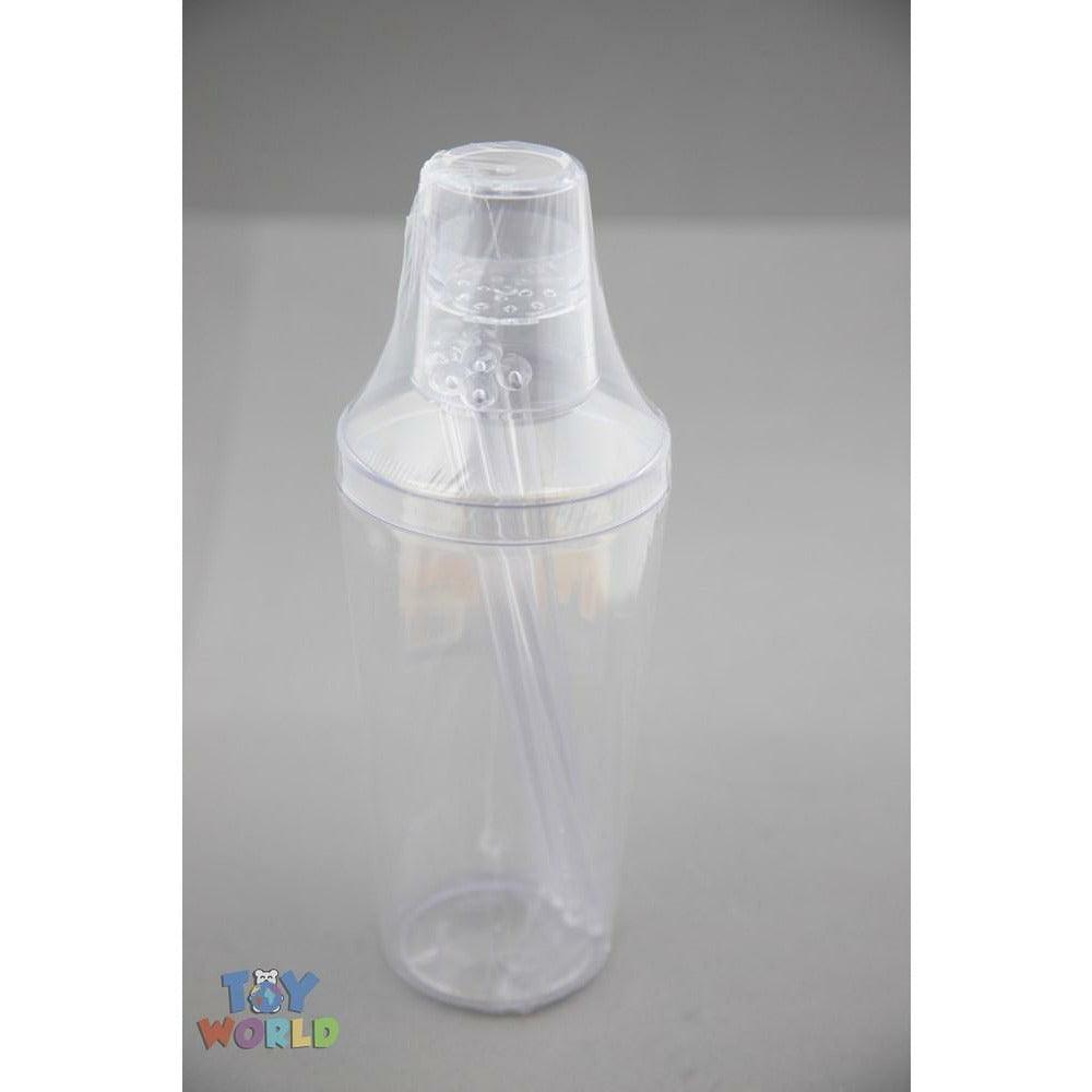 8.75in Cocktail Shaker - Clear - Toy World Inc
