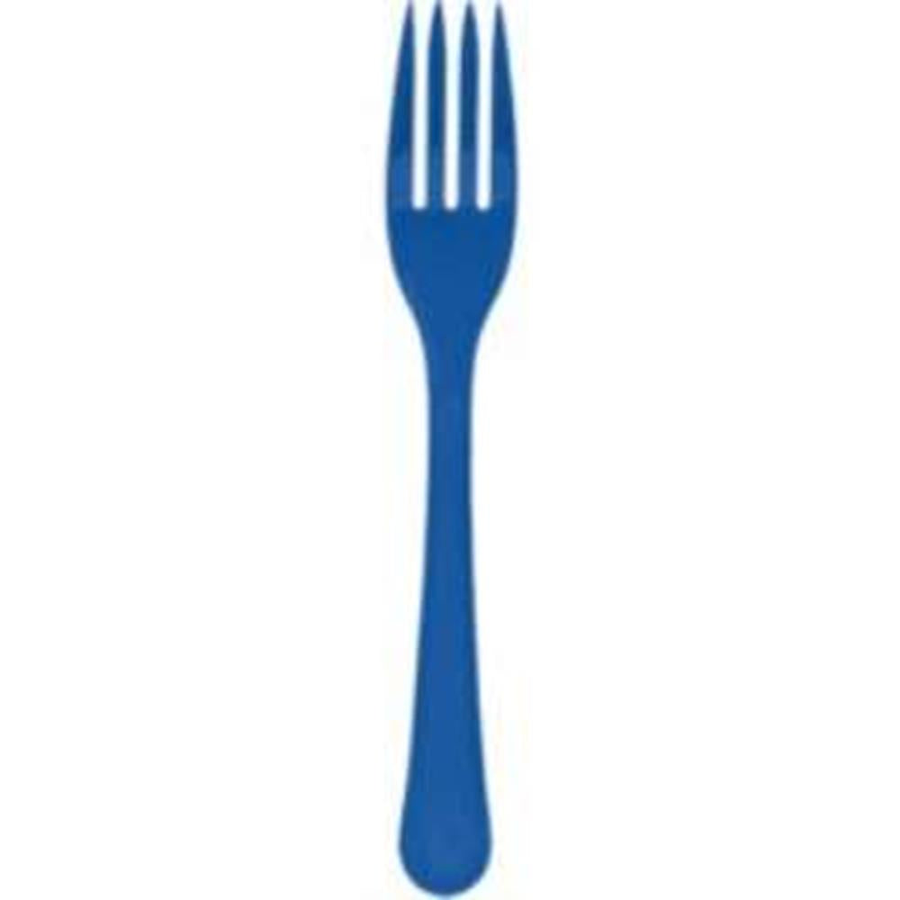 Bright Royal Blue Fork 20ct