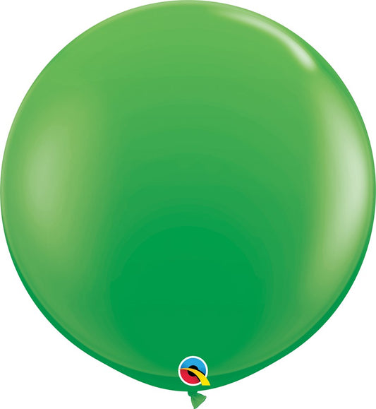 36 inch Qualatex Spring Green Latex Balloons 2ct
