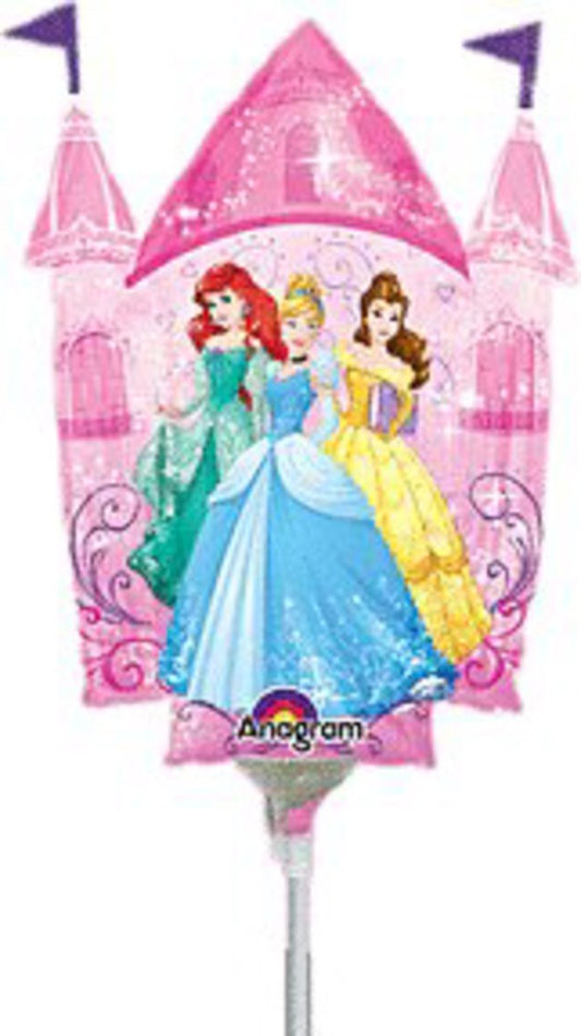 Anagram Princess Castle 14in Foil Balloon FLAT